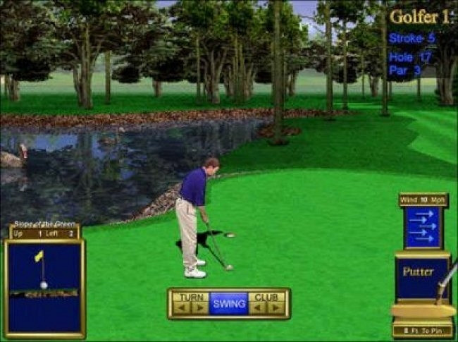 Скриншот из игры Golden Tee Golf