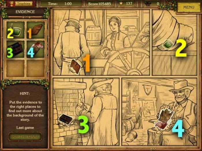 Скриншот из игры Golden Trails: The New Western Rush