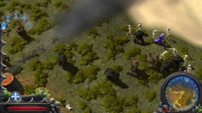 Скриншот из игры Golem Crusades
