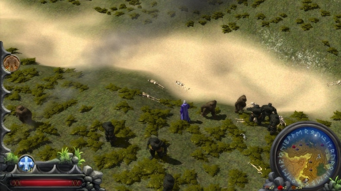 Скриншот из игры Golem Crusades