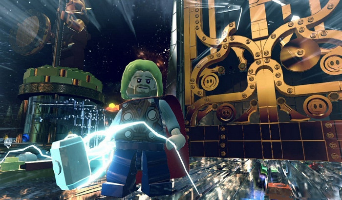 Скриншот из игры LEGO: Marvel Super Heroes