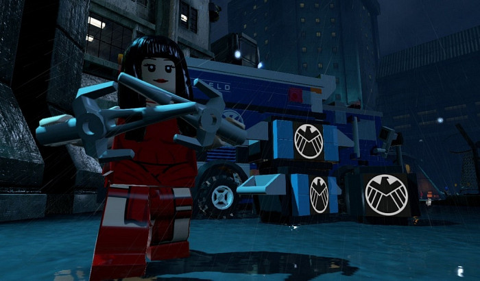 Скриншот из игры LEGO: Marvel Super Heroes