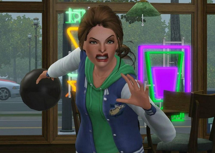 Скриншот из игры Sims 3: University Life, The