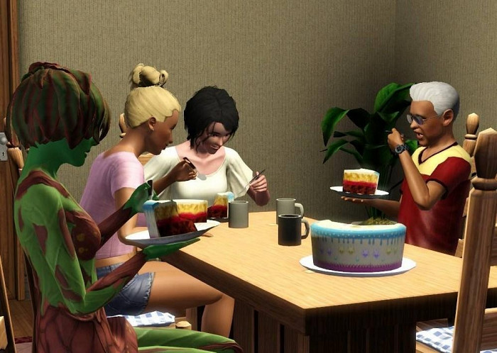 Скриншот из игры Sims 3: University Life, The