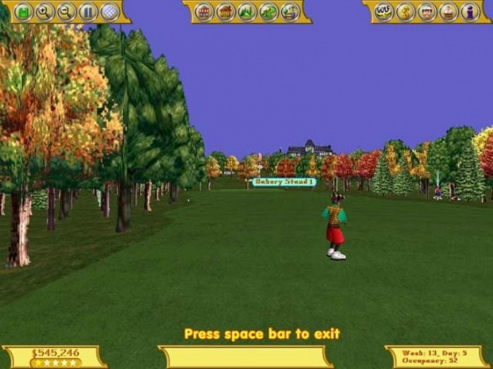 Скриншот из игры Golf Resort Tycoon