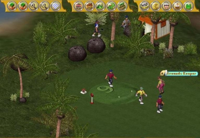 Скриншот из игры Golf Resort Tycoon