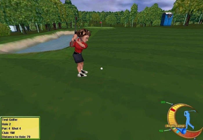 Скриншот из игры Golf Resort Tycoon 2