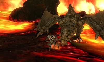 Скриншот из игры Monster Hunter 4