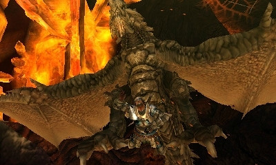 Скриншот из игры Monster Hunter 4