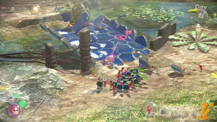 Скриншот из игры Pikmin 3