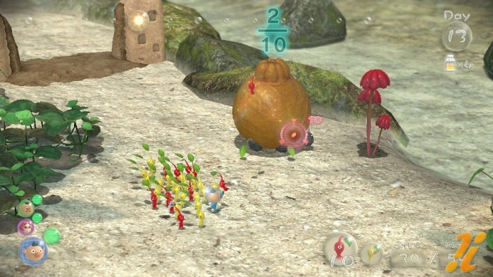 Скриншот из игры Pikmin 3