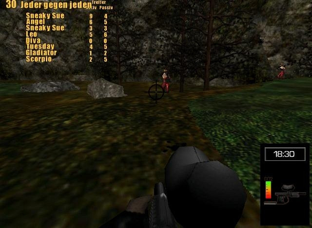 Скриншот из игры Gotcha Babes X-Treme