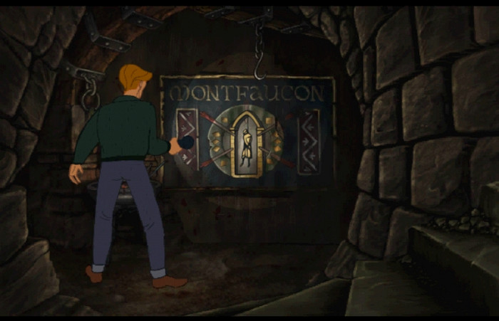 Скриншот из игры Broken Sword: The Shadow of the Templars