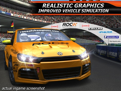 Скриншот из игры Race of Champions World