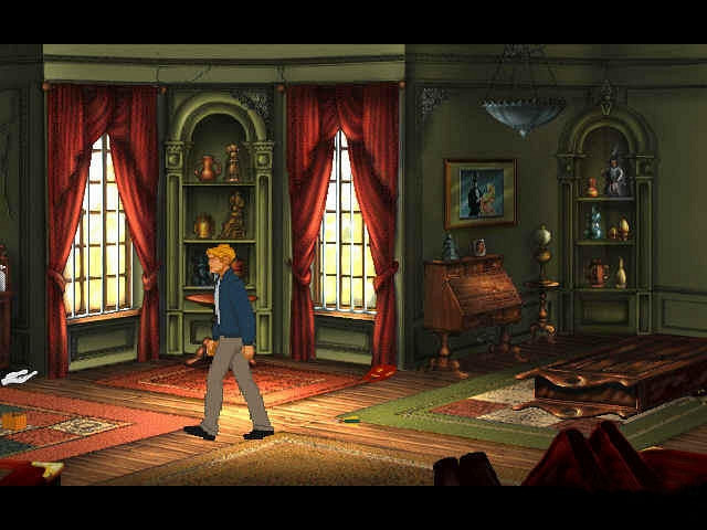 Скриншот из игры Broken Sword 2: The Smoking Mirror