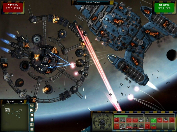 Скриншот из игры Gratuitous Space Battles