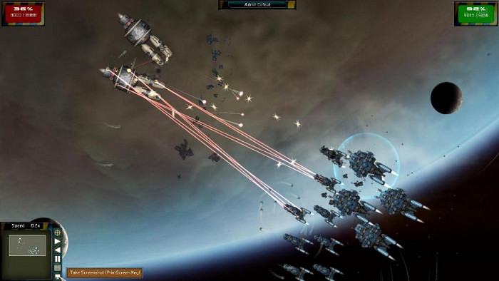 Скриншот из игры Gratuitous Space Battles