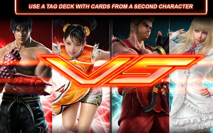 Скриншот из игры Tekken Card Tournament