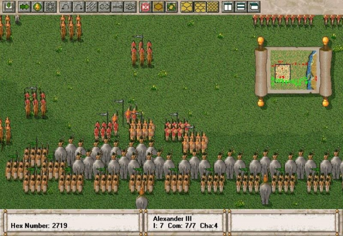 Скриншот из игры Great Battles of Alexander, The