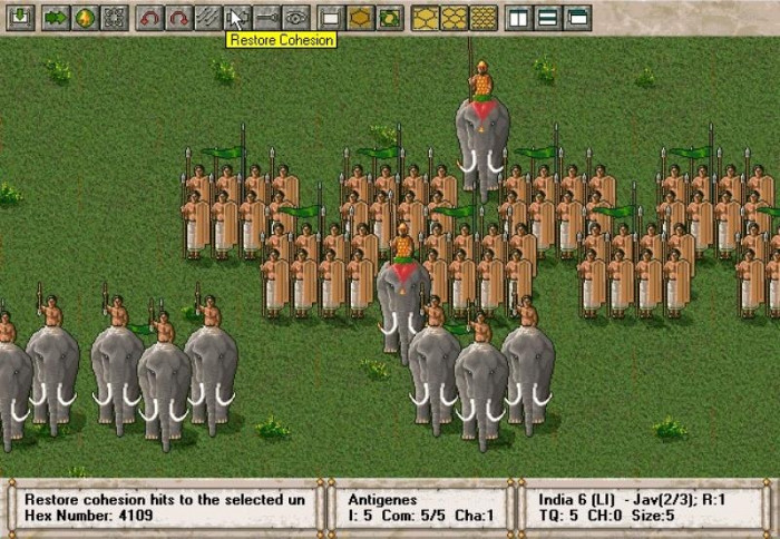 Скриншот из игры Great Battles of Alexander, The