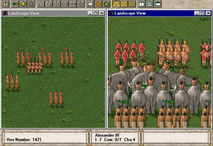 Скриншот из игры Great Battles of Alexander, The