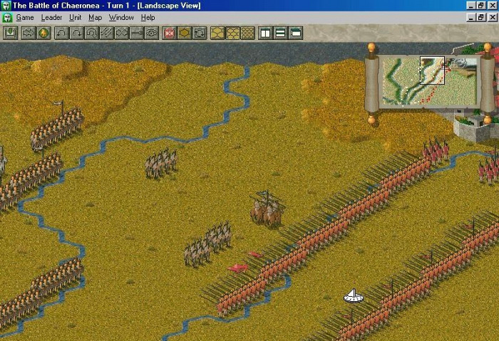 Скриншот из игры Great Battles of Alexander, The