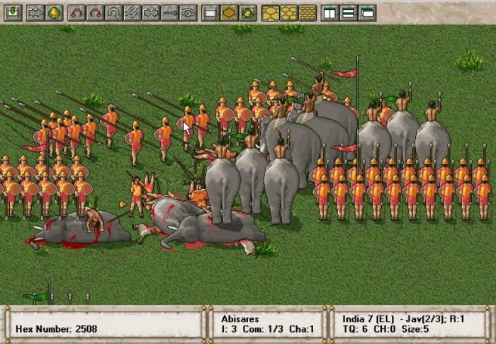 Скриншот из игры Great Battles of Alexander, The