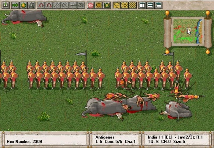 Скриншот из игры Great Battles of Alexander, The