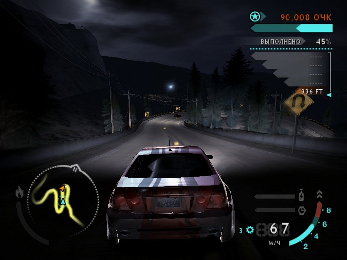 Скриншот из игры Need for Speed Carbon