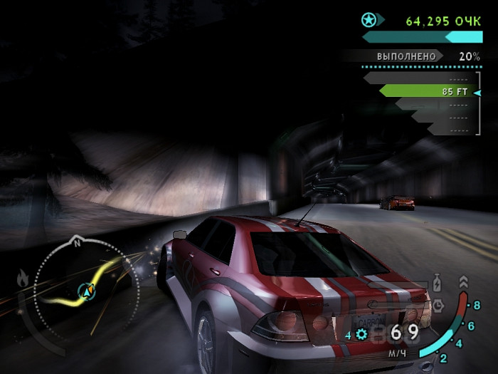 Скриншот из игры Need for Speed Carbon