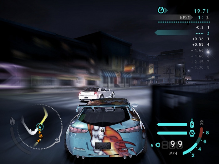 Скриншот из игры Need for Speed Carbon