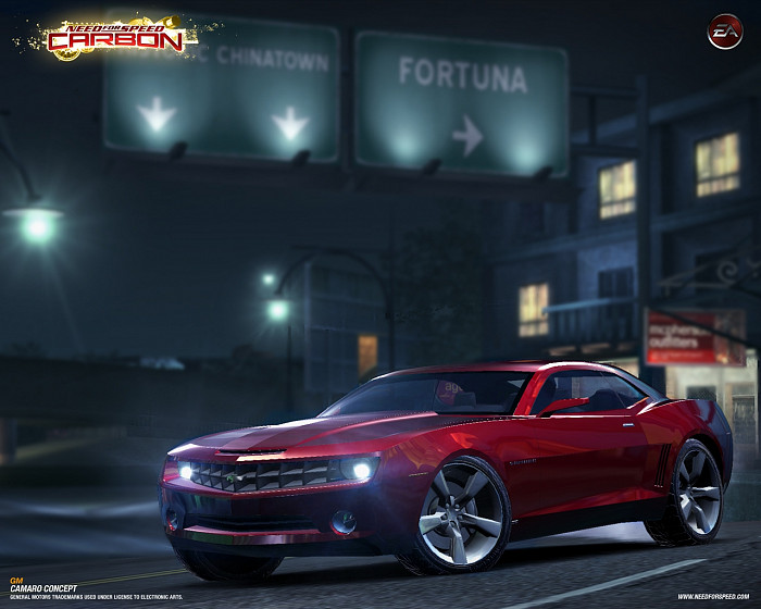 Скриншот из игры Need for Speed Carbon