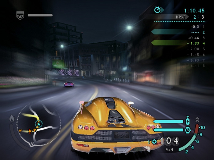 Прохождение игры need for speed carbon 1 серия