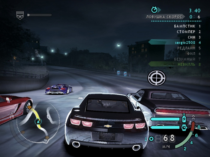 Скриншот из игры Need for Speed Carbon