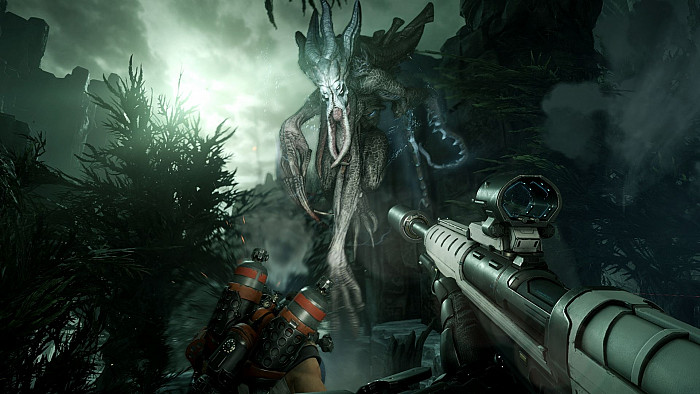 Скриншот из игры Evolve