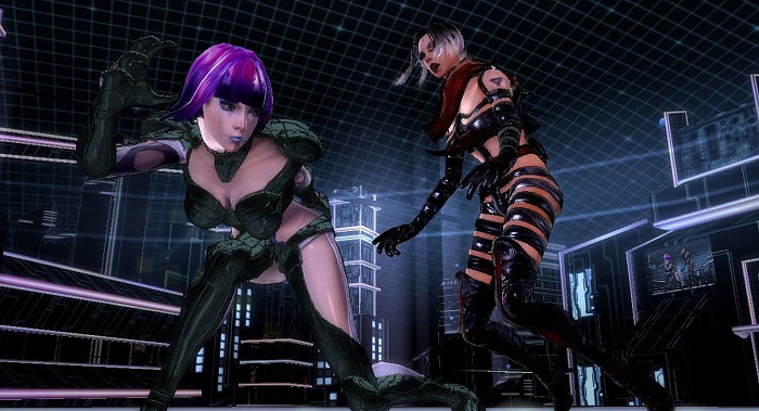 Скриншот из игры Girl Fight