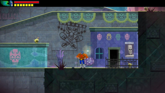 Скриншот из игры Guacamelee!