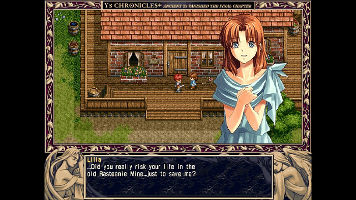 Скриншот из игры Ys I & II Chronicles+