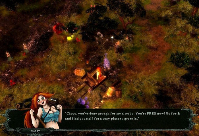 Скриншот из игры Grotesque Tactics: Evil Heroes