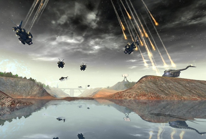 Скриншот из игры Ground Control: Dark Conspiracy