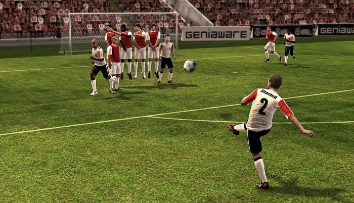 Скриншот из игры Lords of Football