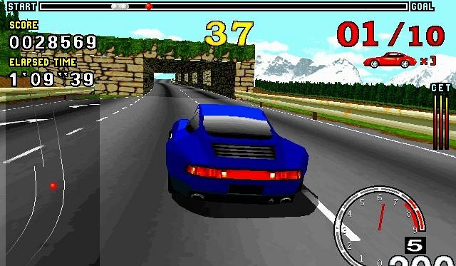 Скриншот из игры GT Racing '97