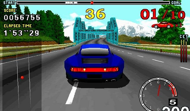 Скриншот из игры GT Racing '97