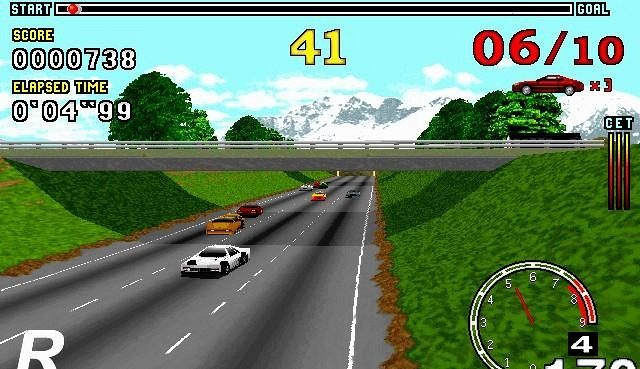 Скриншот из игры GT Racing '97