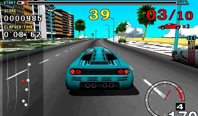 Скриншот из игры GT Racing '97