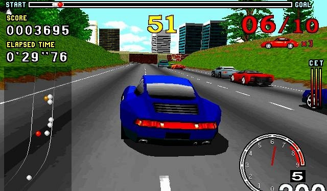 Скриншот из игры GT Racing '97