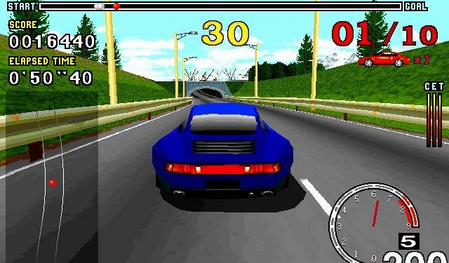 Скриншот из игры GT Racing '97