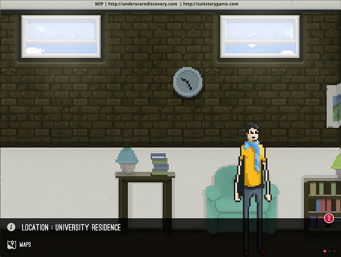 Скриншот из игры Suit Story