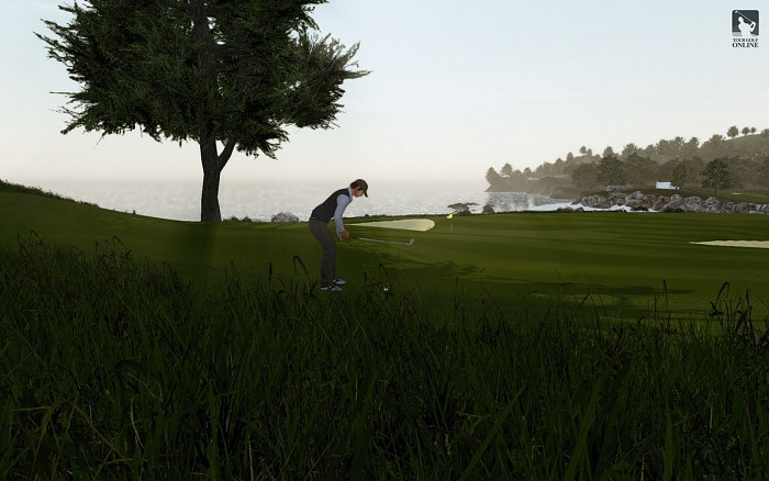 Скриншот из игры Tour Golf Online