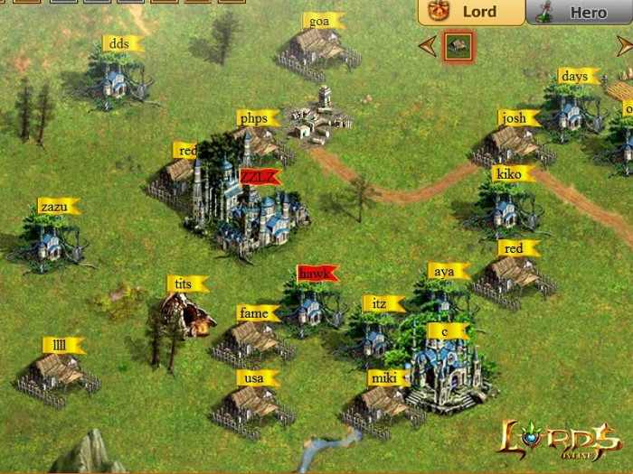 Скриншот из игры Lords Online